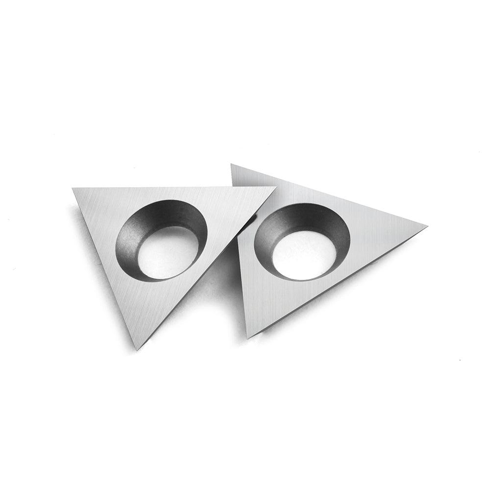 Carbide Triangle Spur Tip for Tenon Blocks 22.86x19.8x2.5mm - FindBuyTool