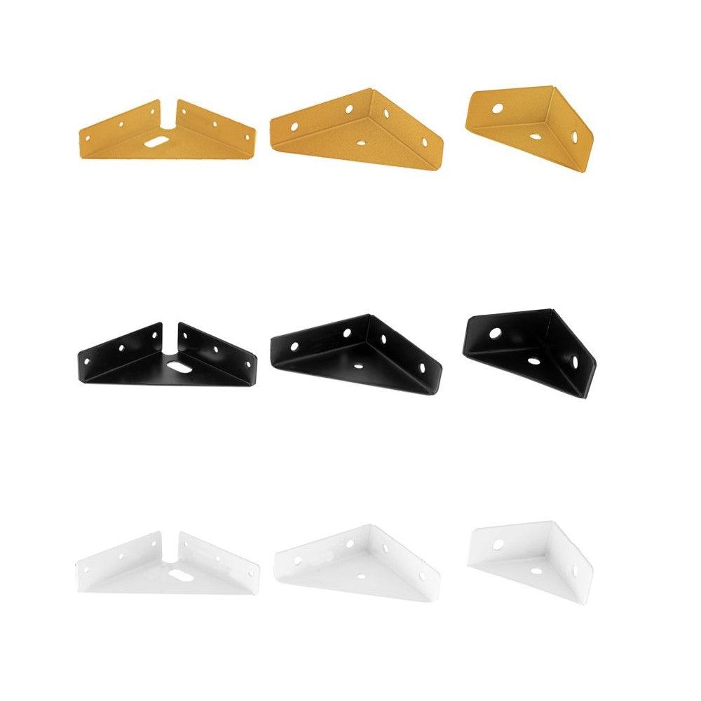 Corner Brace Connector 90 Degree Triangle, 10 PCS - FindBuyTool