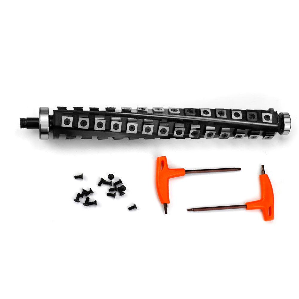 Helical Cutterhead for DeWalt DW735/DW735X/DW735-XE Thickness Planer, 4 Rows - FindBuyTool