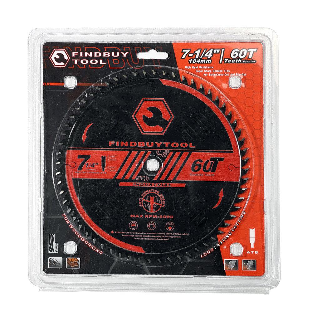 Findbuytool 7-1/4-Inch 60-Tooth Circular Saw Blade - FindBuyTool