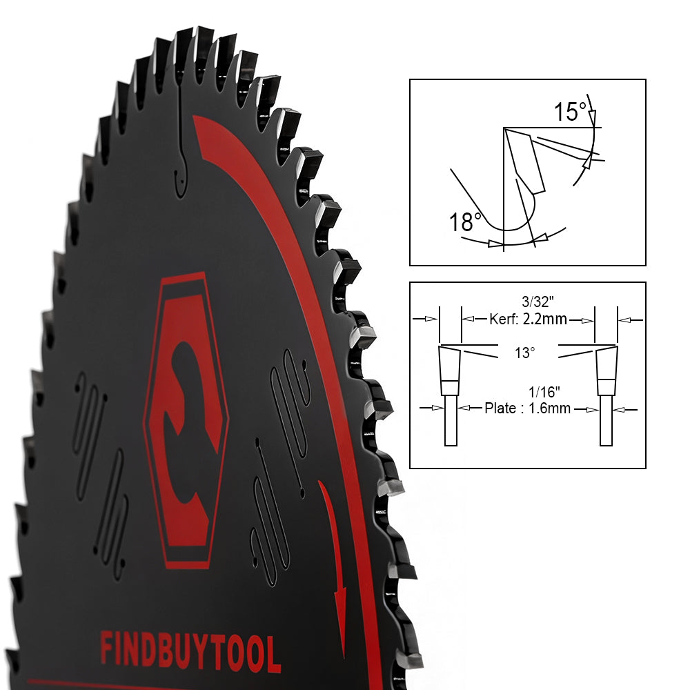 Findbuytool 8-1/4-Inch 60-Tooth Circular Saw Blade - FindBuyTool