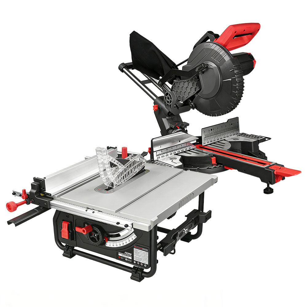FindBuyTool FS255 10" Table Saw + FM255 10" Miter Saw - Combo