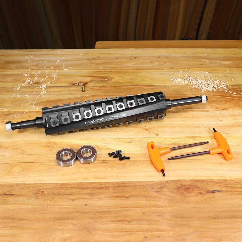 Helical Cutter Head for Metabo HC 260 10" Jointer Planer - FindBuyTool