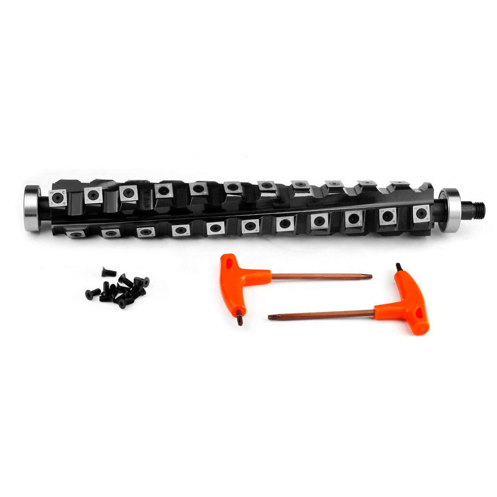 Helical Cutterhead for Cutech Tool 40200H 40600H 13" Thickness Planer - FindBuyTool