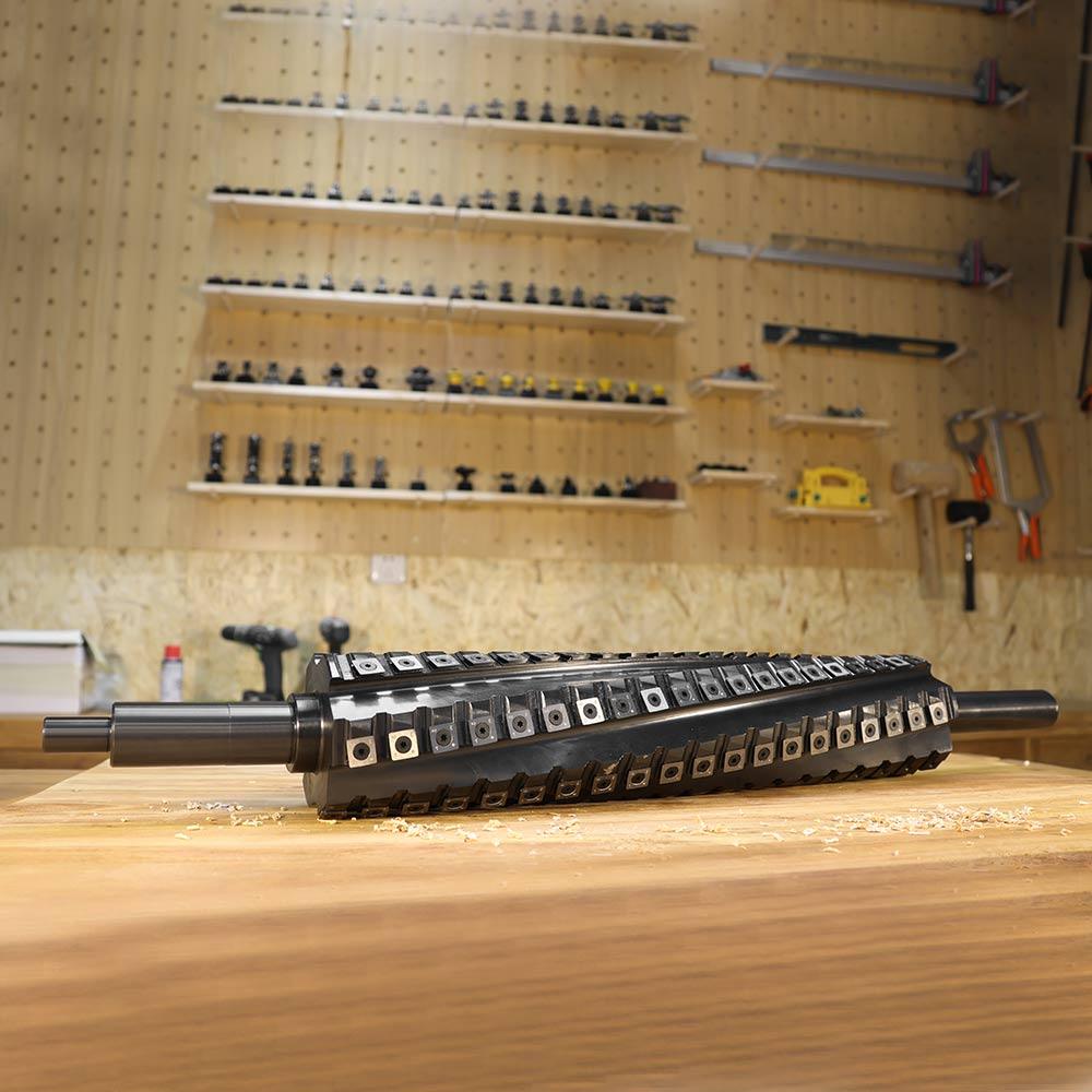 Helical Cutterhead for Powermatic P180 18" Thickness Planer - FindBuyTool