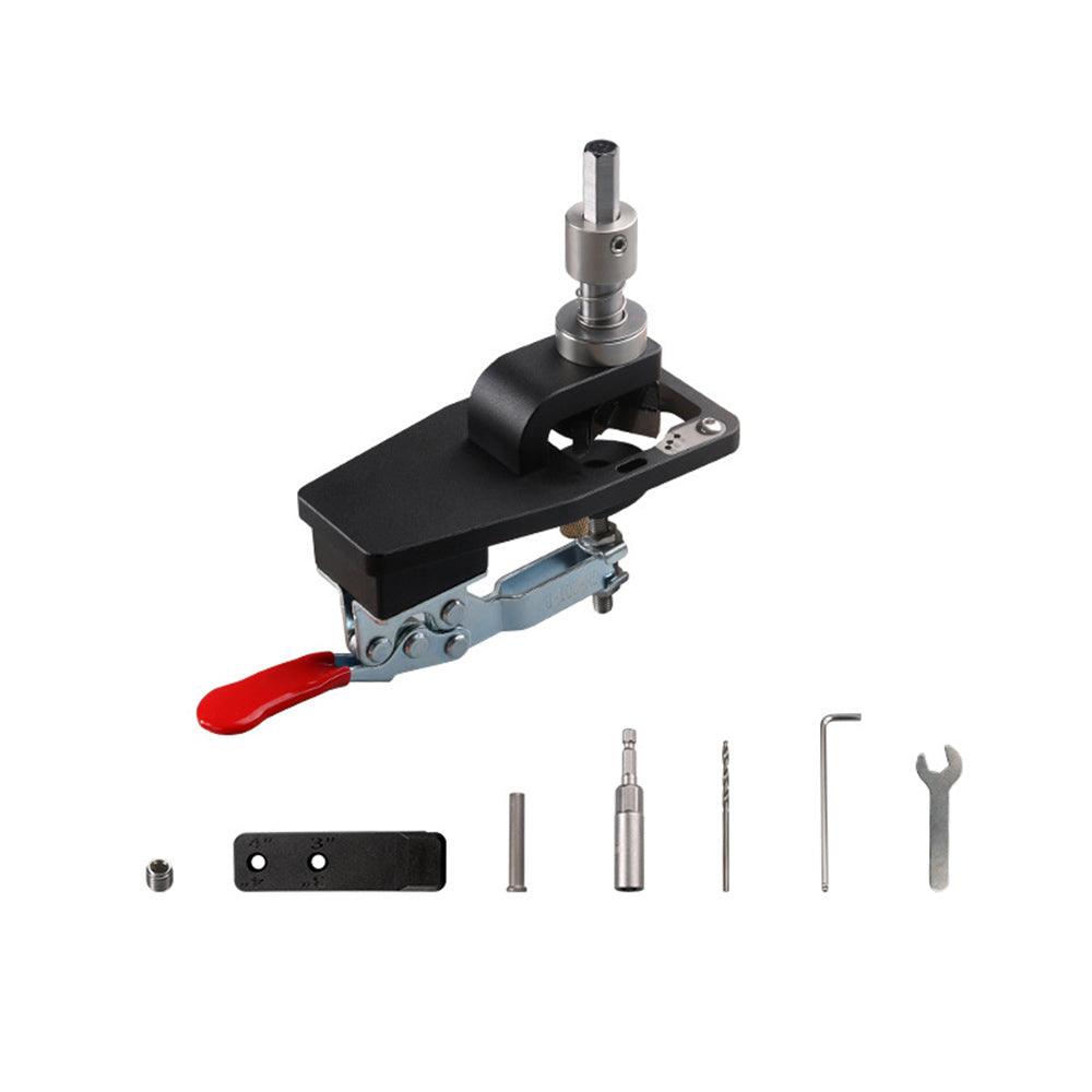 Hinge Hole Drill Guide Jig System - FindBuyTool