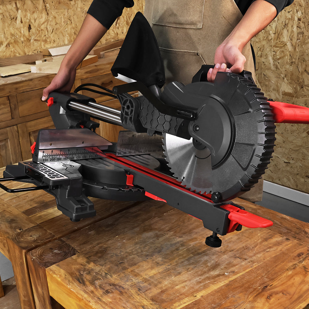 Machorool® FM255 10" Sliding Compound Miter Saw - FindBuyTool