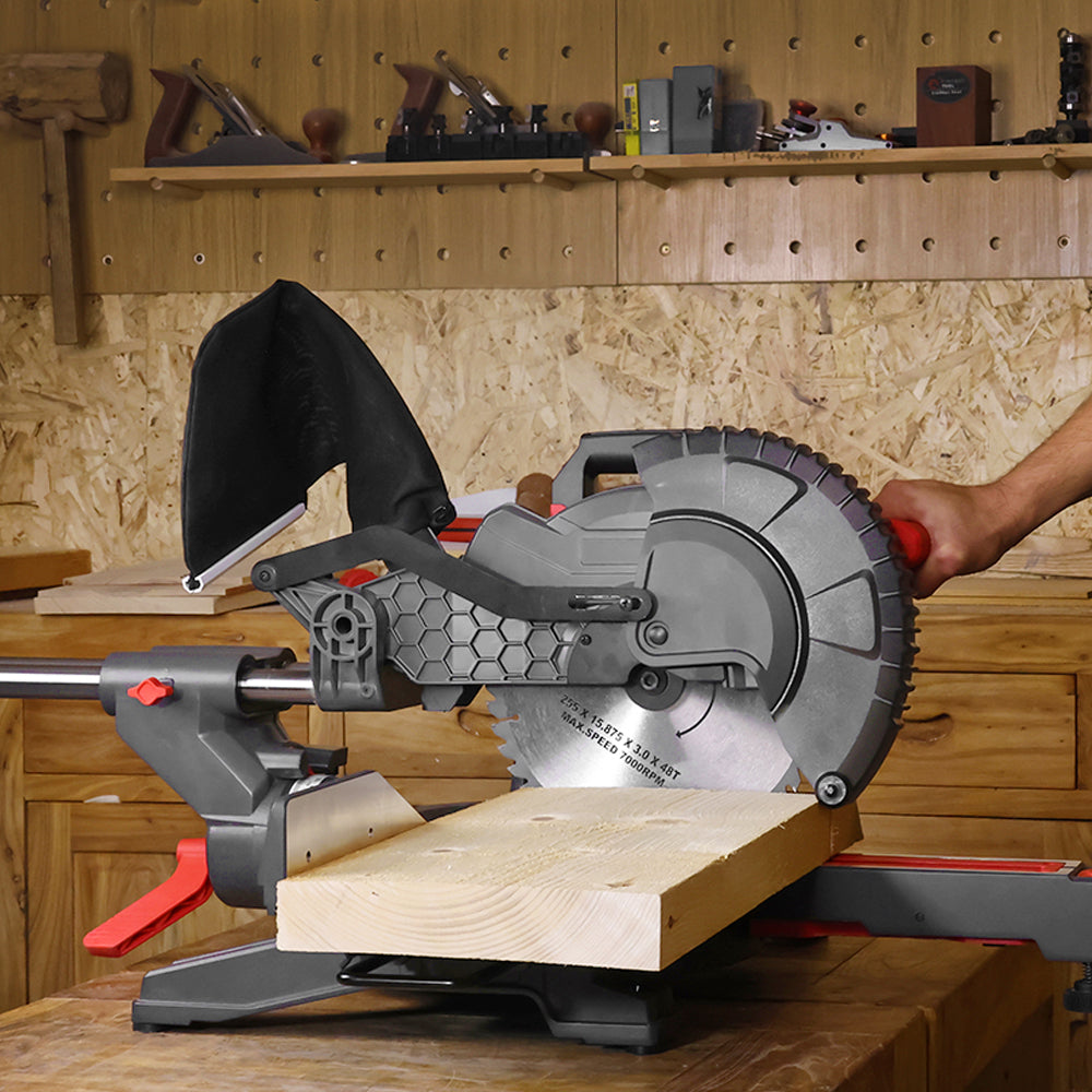Machorool® FM255 10" Sliding Compound Miter Saw - FindBuyTool