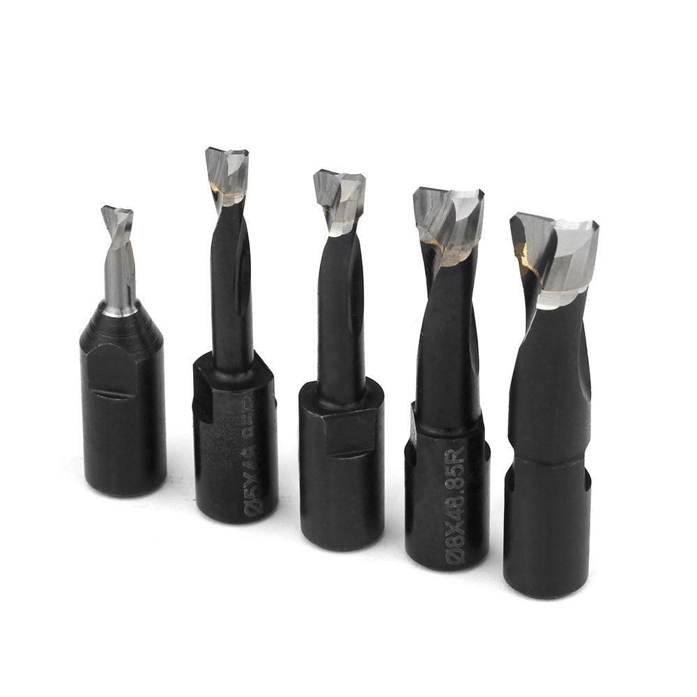 Router Cutter Bit Set For Festool DF500 Domino, 5Pcs - FindBuyTool