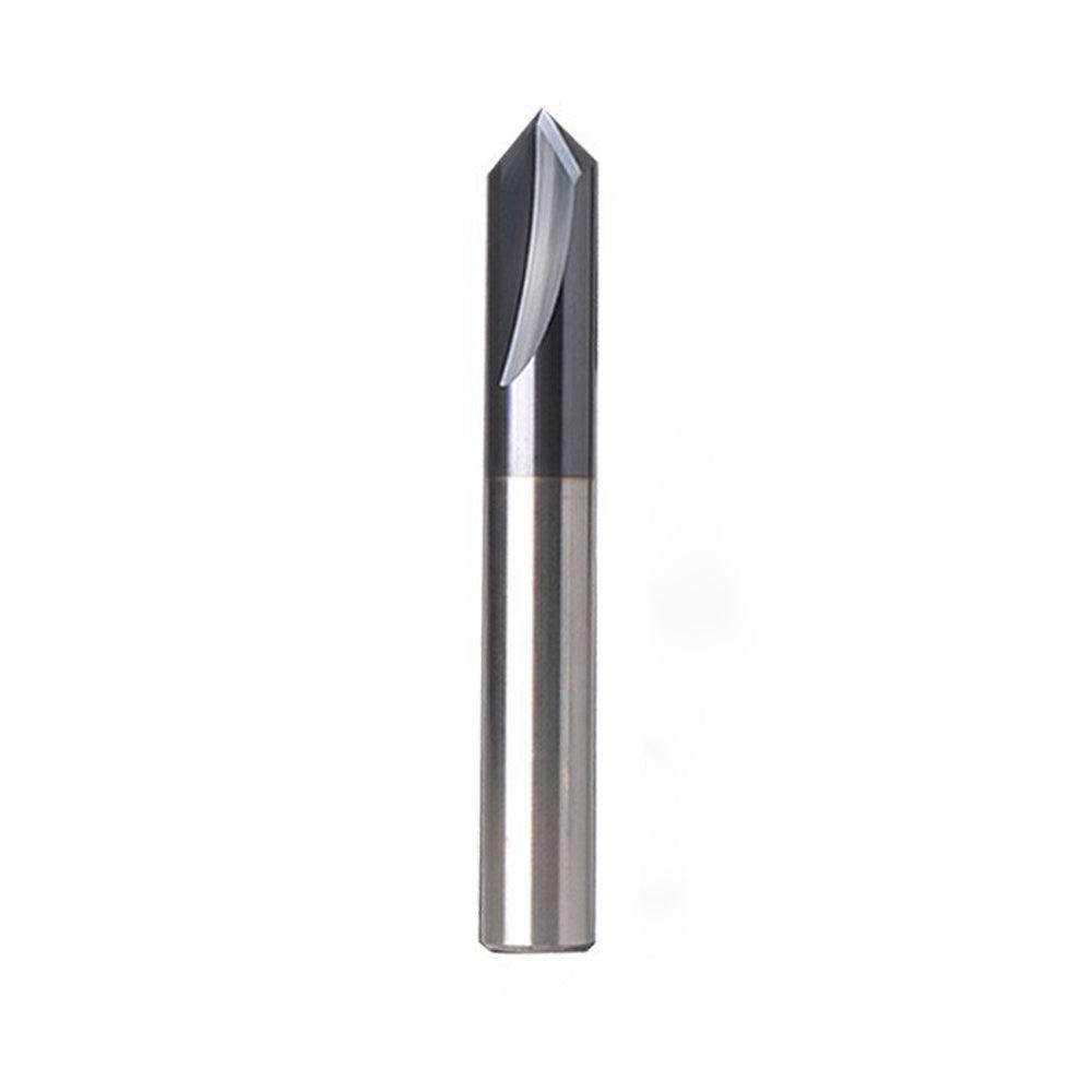 Solid Carbide CNC Carving Router Bit, 6mm Shank 60/90 Degree - FindBuyTool