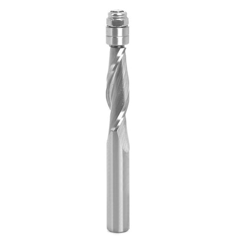 Solid Carbide Spiral Flush Trim Router Bit 8mm Shank with Bottom Bearing