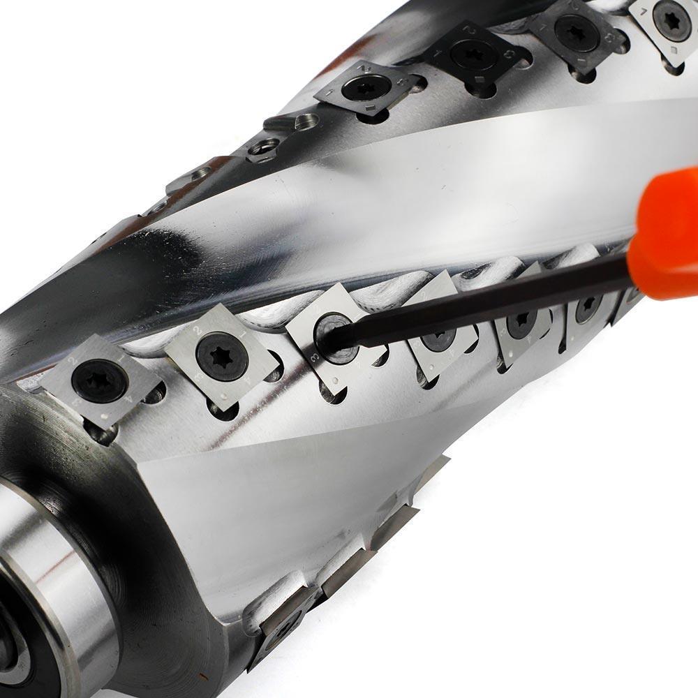 Spiral Cutterhead for SUNHILL SM-204 8" Jointer - FindBuyTool