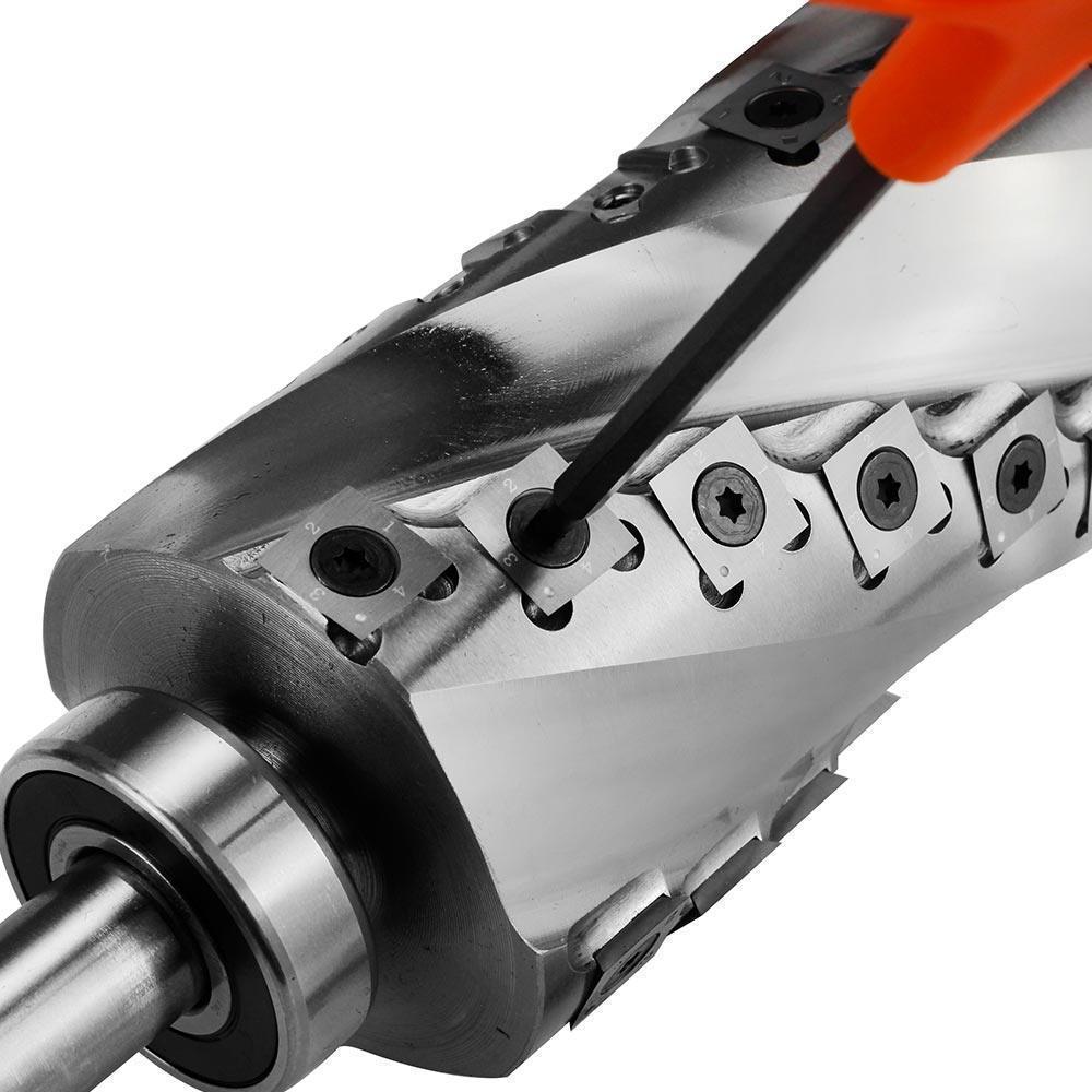 Spiral Cutterhead for SUNHILL SM-204 8" Jointer - FindBuyTool