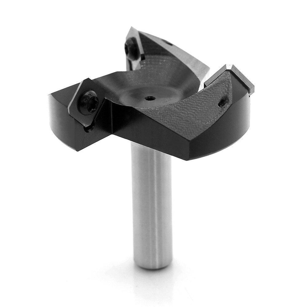 Spoilboard Surface Router Bit with 3 Wings 1/2 Shank 2-1/2 Diameter - FindBuyTool