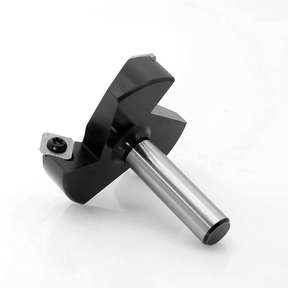 Spoilboard Surface Router Bit with 3 Wings 1/2 Shank 2-1/2 Diameter - FindBuyTool