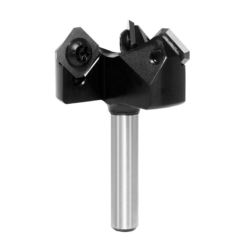 Spoilboard Surface Router Bit with 3 Wings 1/4 Shank 1-1/2 Diameter - FindBuyTool
