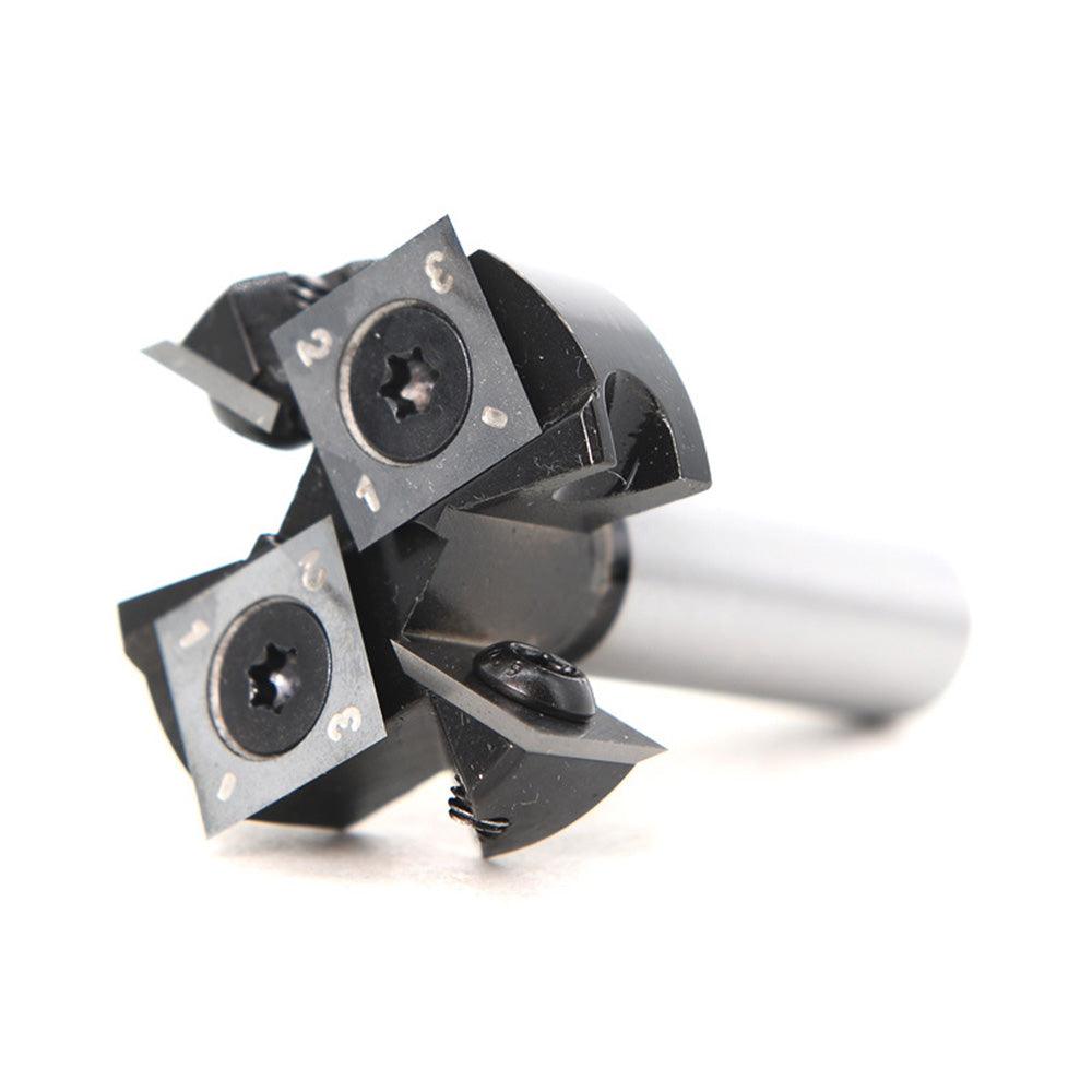 Spoilboard Surfacing Router Bit 2+2 Flutes with Carbide Insert - FindBuyTool