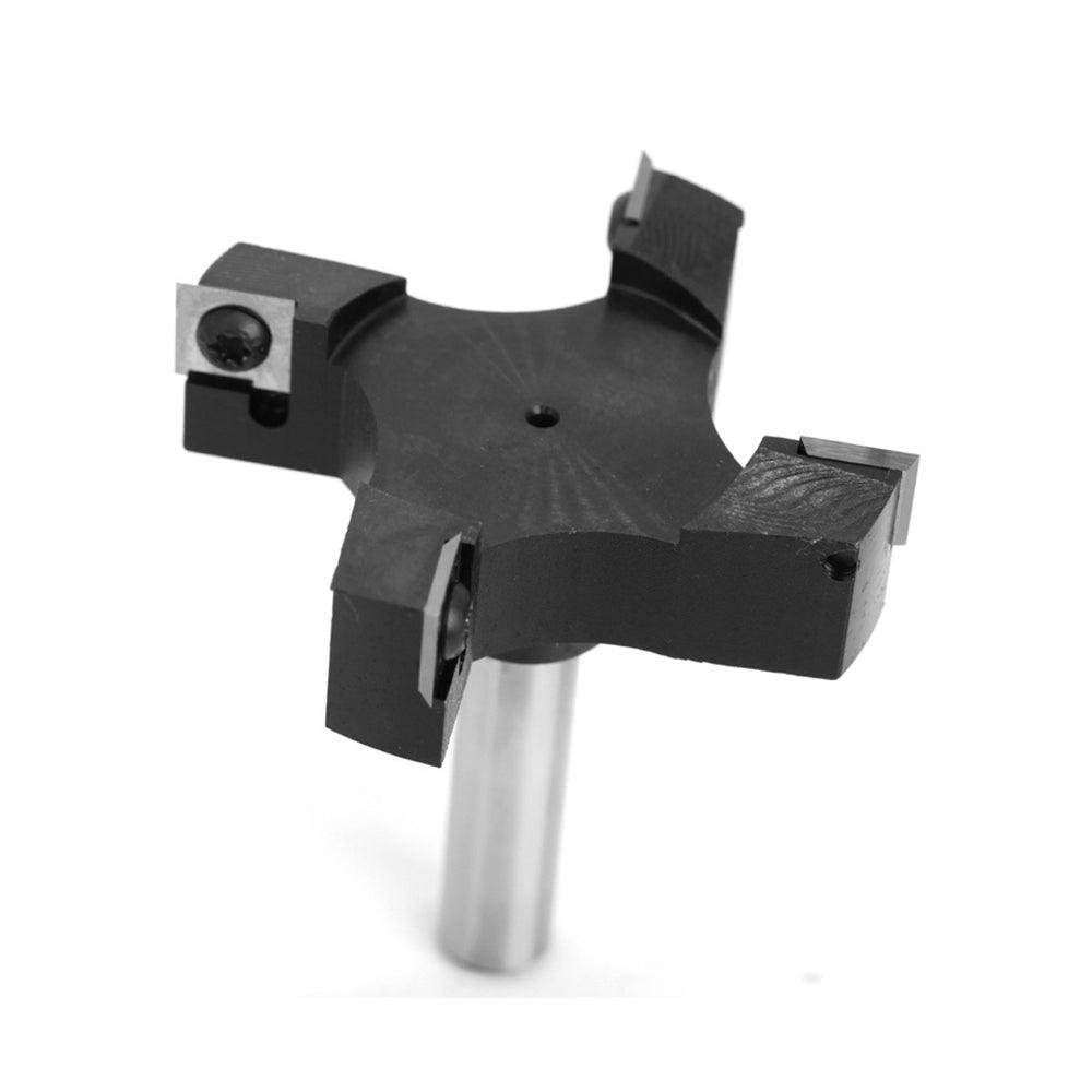 Spoilboard Surfacing Router Bit 4 Flutes with Replaceable Carbide Blade - FindBuyTool