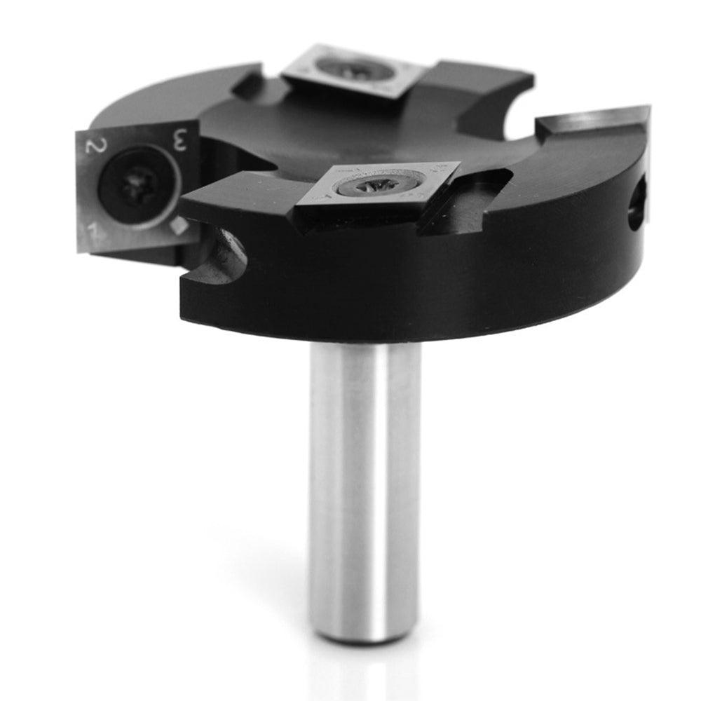 Spoilboard Surfacing Slab Flattening Router Bit 2+2 Flutes with Carbide Insert - FindBuyTool