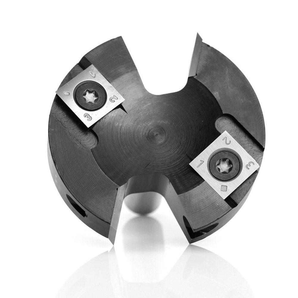 Spoilboard Surfacing Slab Flattening Router Bit 2+2 Flutes with Carbide Insert - FindBuyTool