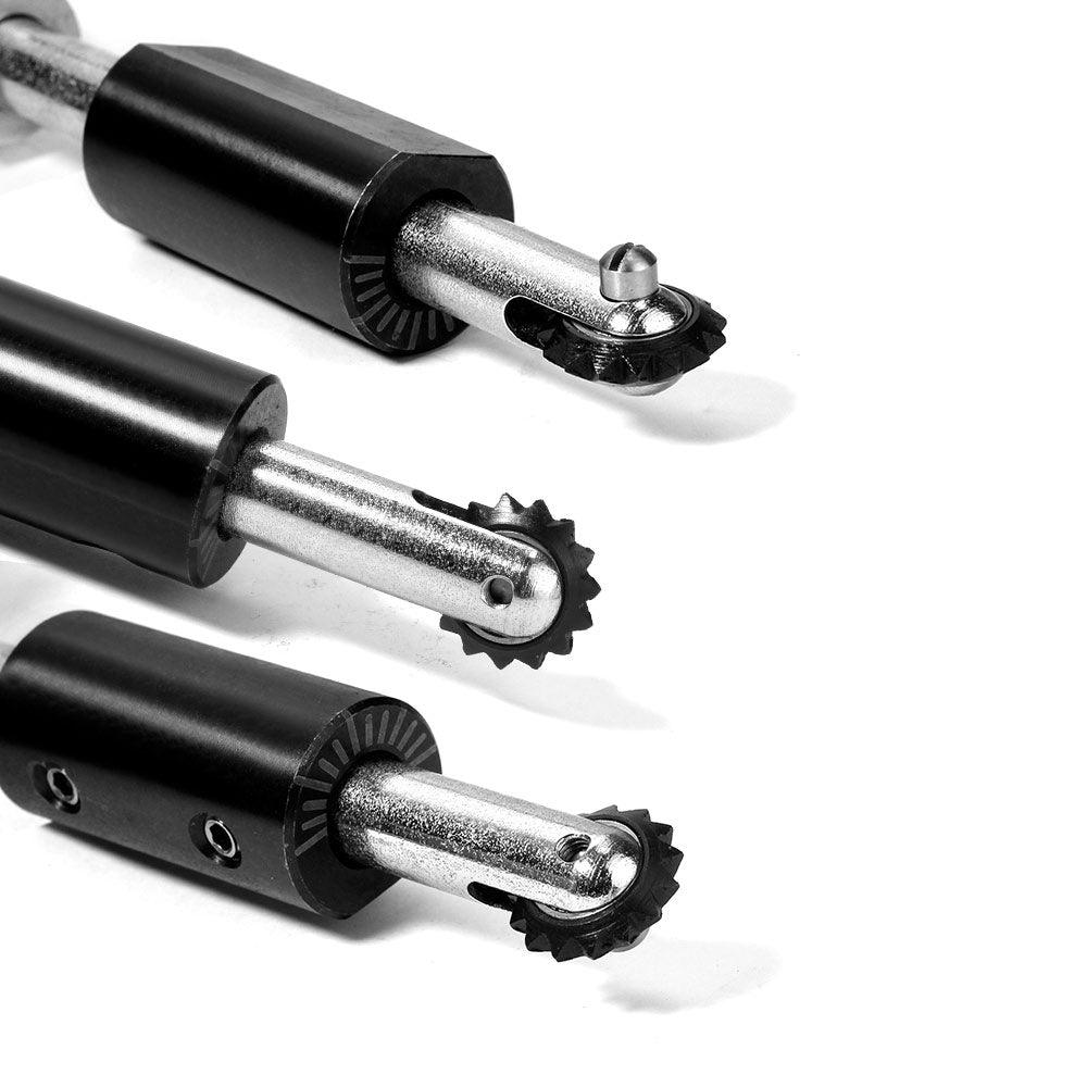 Woodturning Texturing Tool Spiraling System M2 Cryo HSS, 25/32"(20mm) Cutters Set - FindBuyTool