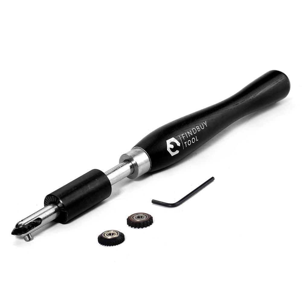 Woodturning Texturing Tool Spiraling System M2 Cryo HSS, 25/32"(20mm) Cutters Set - FindBuyTool