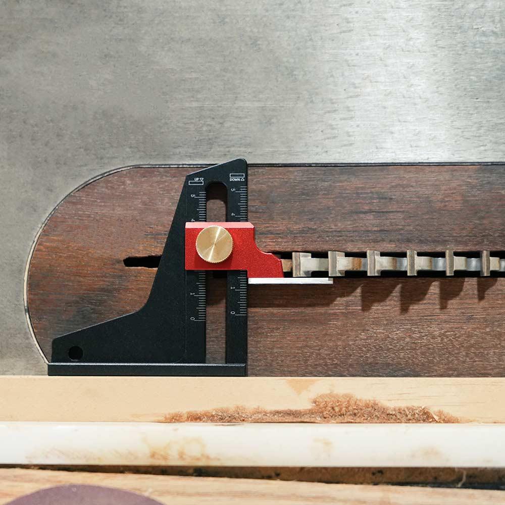 Woodworking Height Gauge for Router, Table saw - FindBuyTool