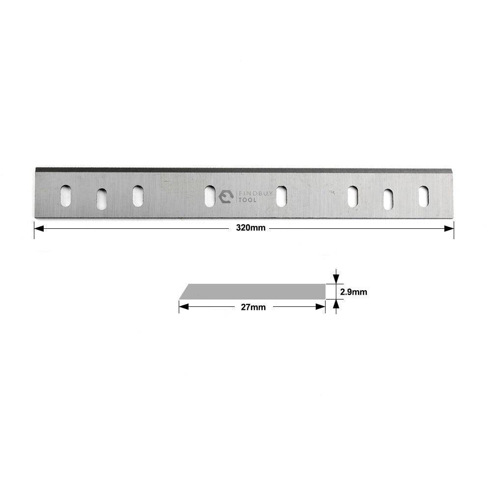 12-1/2Inch HSS Planer Blades for DeWalt DW733 Thickness Planer, Set of 2 - FindBuyTool