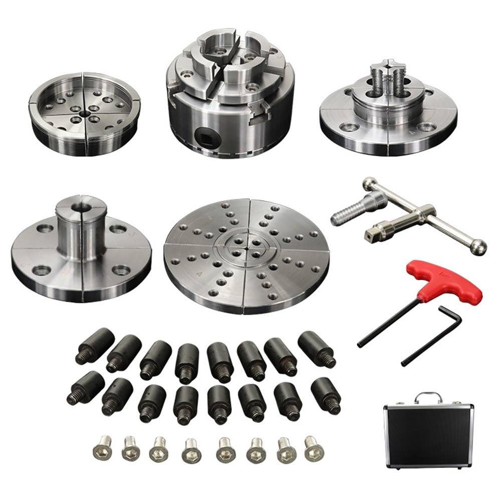 4 Jaw Lathe Chuck Kit 3-3/4 Inch - FindBuyTool