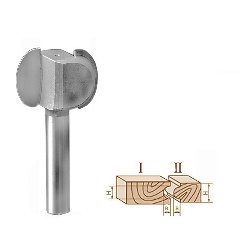 Bead 2 Bit Canoe Joint Router Bit Set - FindBuyTool