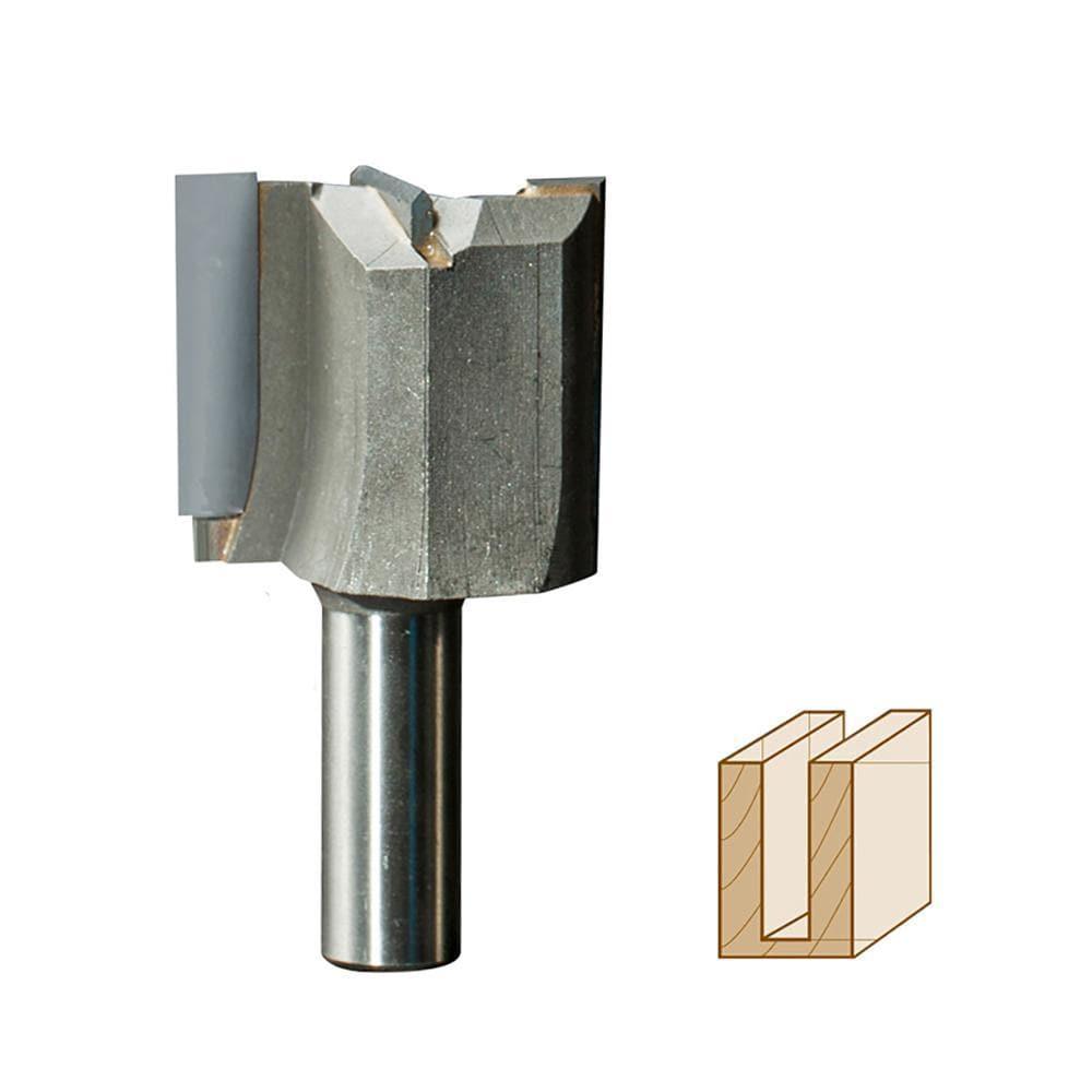 Bottom Cleaning Router Bit-5/8" to 1" Dia. x 30mm Height, 1/2" Shank - FindBuyTool