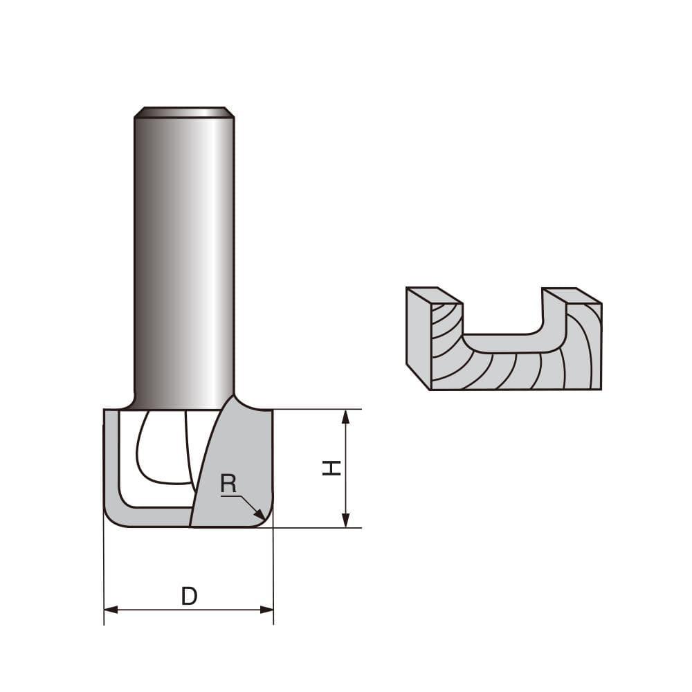 Bowl & Tray Router bit - FindBuyTool