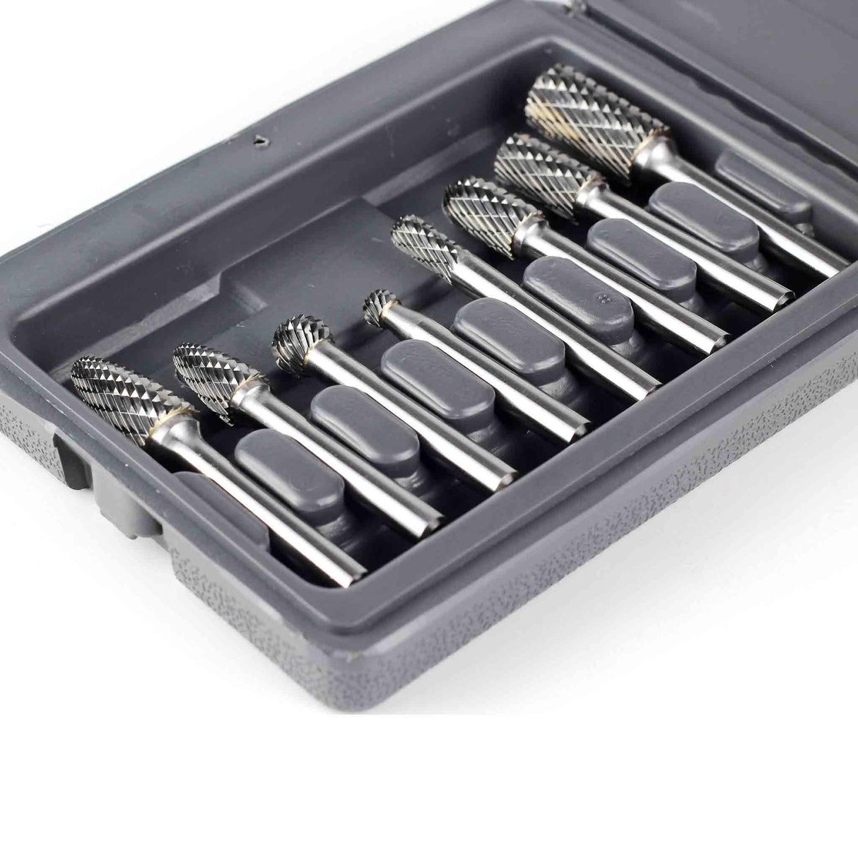 Carbide Burrs Set OMNI Range 1/4 Shank, 8Pcs - FindBuyTool