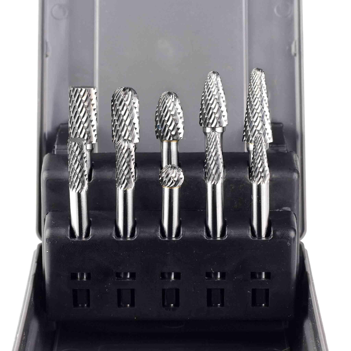 Carbide Burrs OMNI Set 01 1/4 Shank, 10Pcs - FindBuyTool