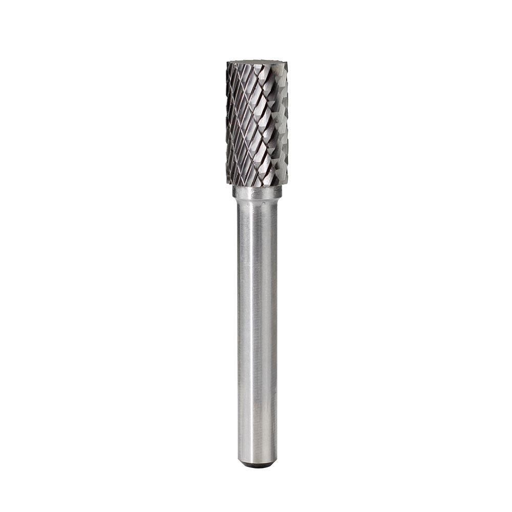 Carbide Burr A1020M06 Cylinderical Plain End OMNI Range Head D 10 x 20mm, 6mm Shank, 65mm Full Length - FindBuyTool