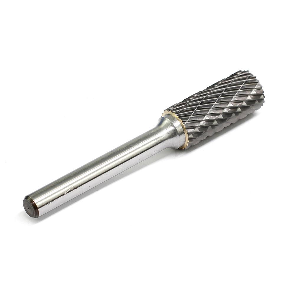 Carbide Burr A1125M06 Cylinderical Plain End OMNI Range Head D 11 x 25mm, 6mm Shank, 70mm Full Length - FindBuyTool