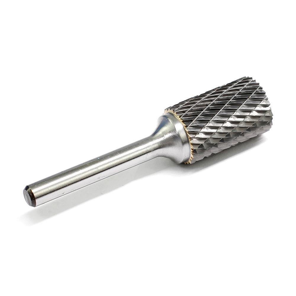 Carbide Burr A1625M06 Cylinderical Plain End OMNI Range Head D 16 x 25mm, 6mm Shank, 70mm Full Length - FindBuyTool