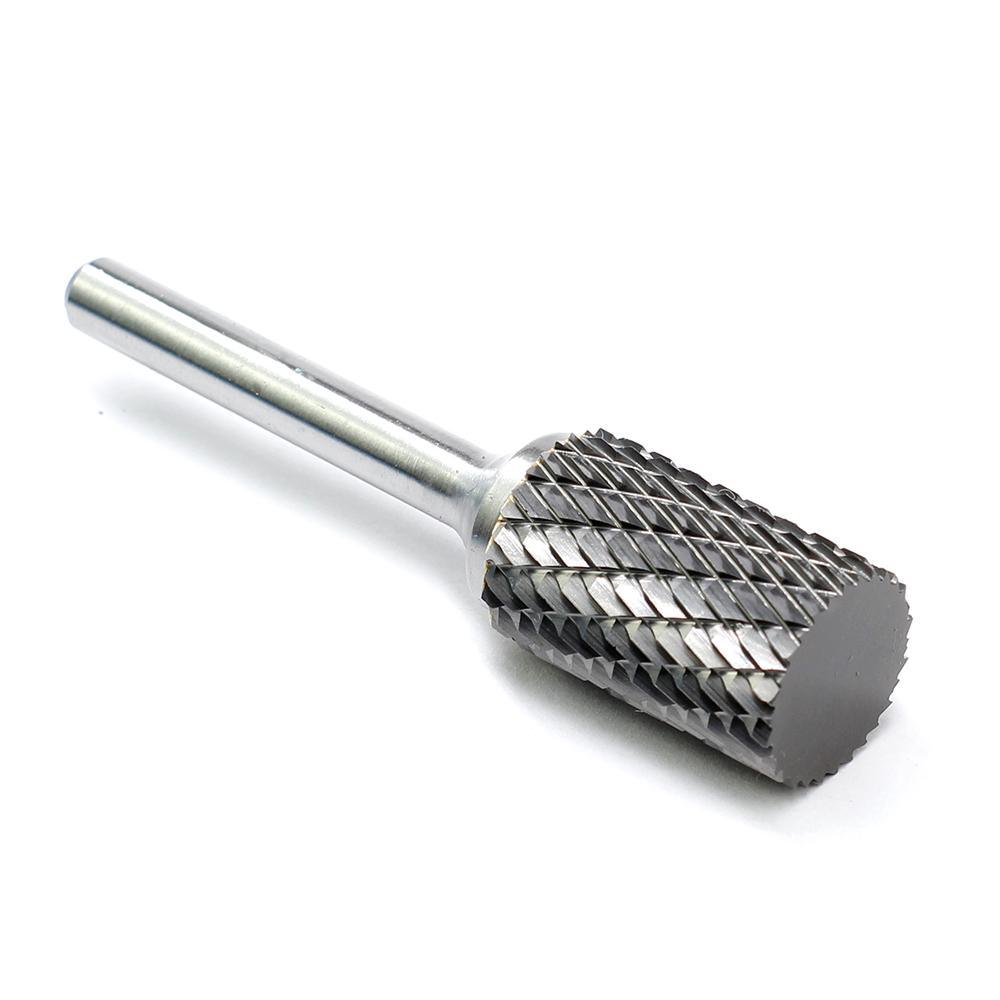 Carbide Burr A1625M06 Cylinderical Plain End OMNI Range Head D 16 x 25mm, 6mm Shank, 70mm Full Length - FindBuyTool
