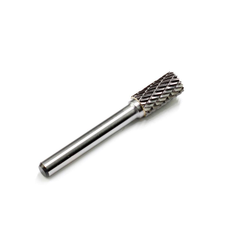 Carbide Burr B1020M06 Cylinderical End Cut OMNI Range Head D 10 x 20mm, 6mm Shank, 65mm Full Length - FindBuyTool
