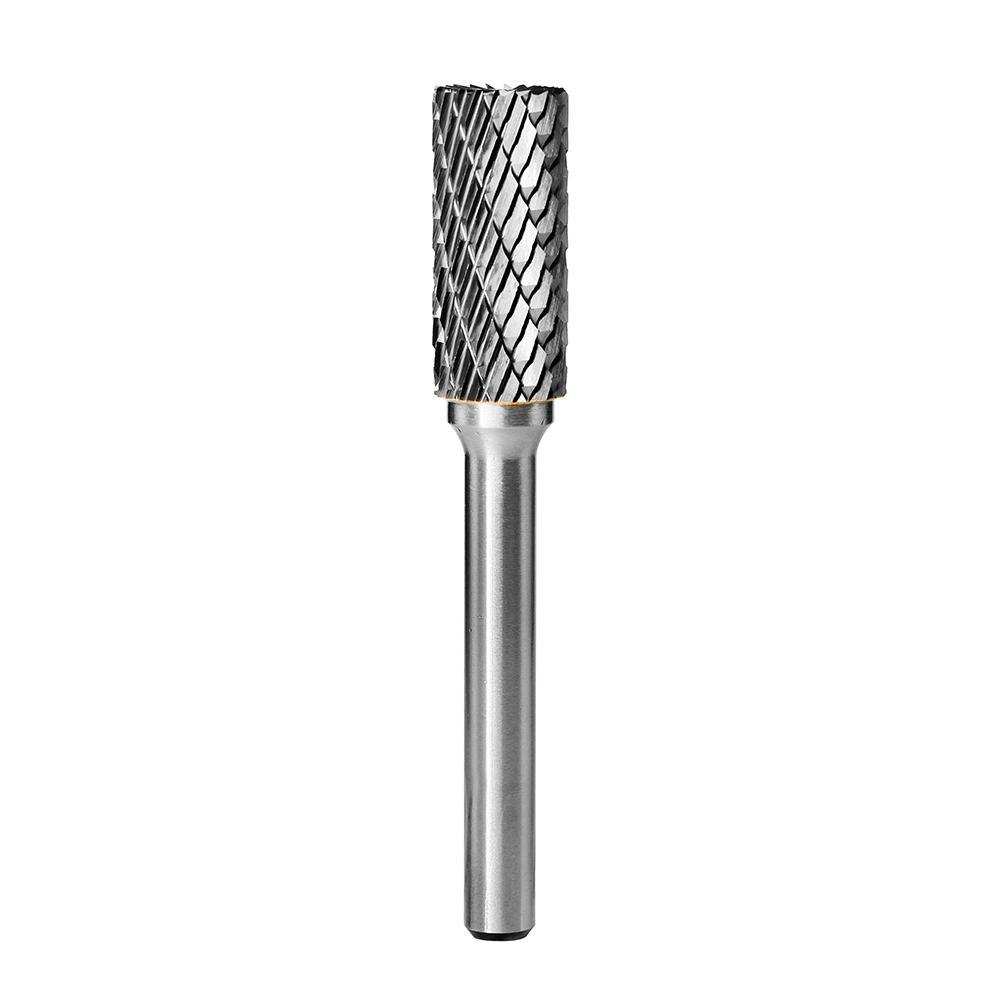 Carbide Burr B1125M06 Cylinderical End Cut OMNI Range Head D 11 x 25mm, 6mm Shank, 70mm Full Length - FindBuyTool