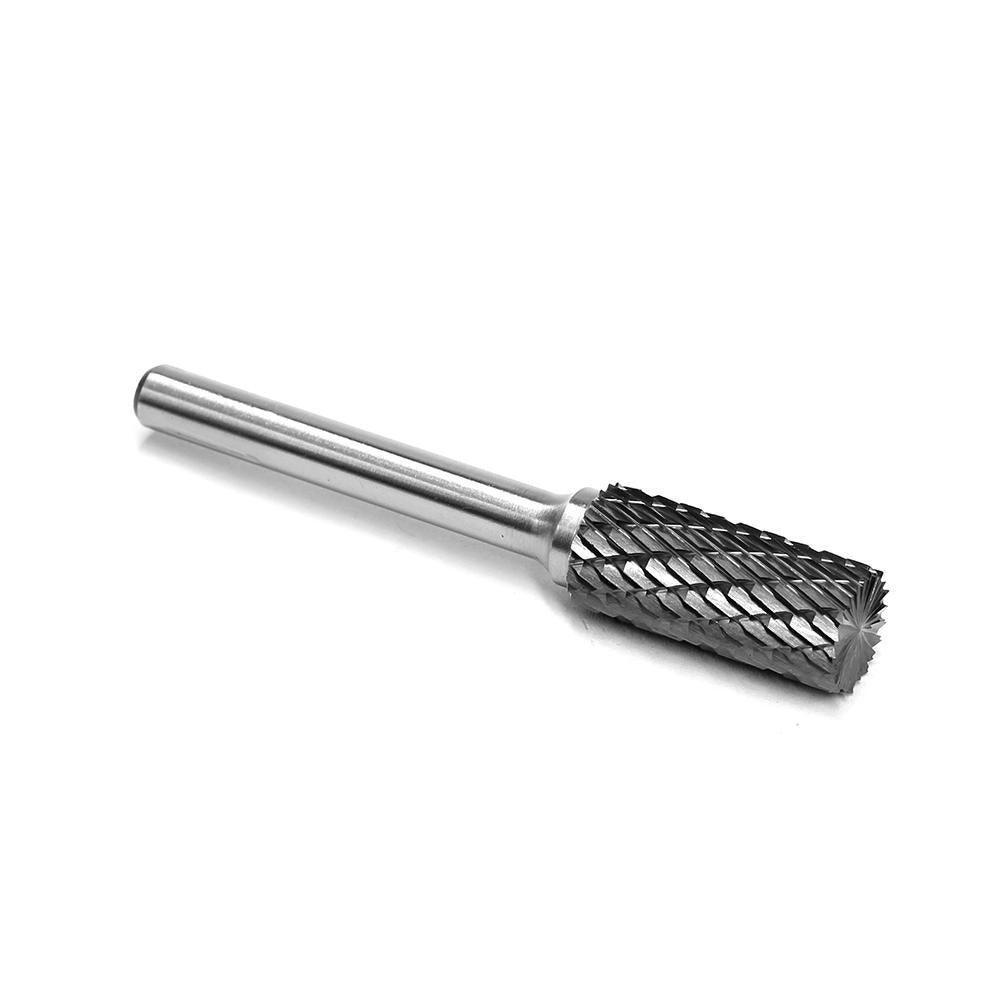 Carbide Burr B1125M06 Cylinderical End Cut OMNI Range Head D 11 x 25mm, 6mm Shank, 70mm Full Length - FindBuyTool