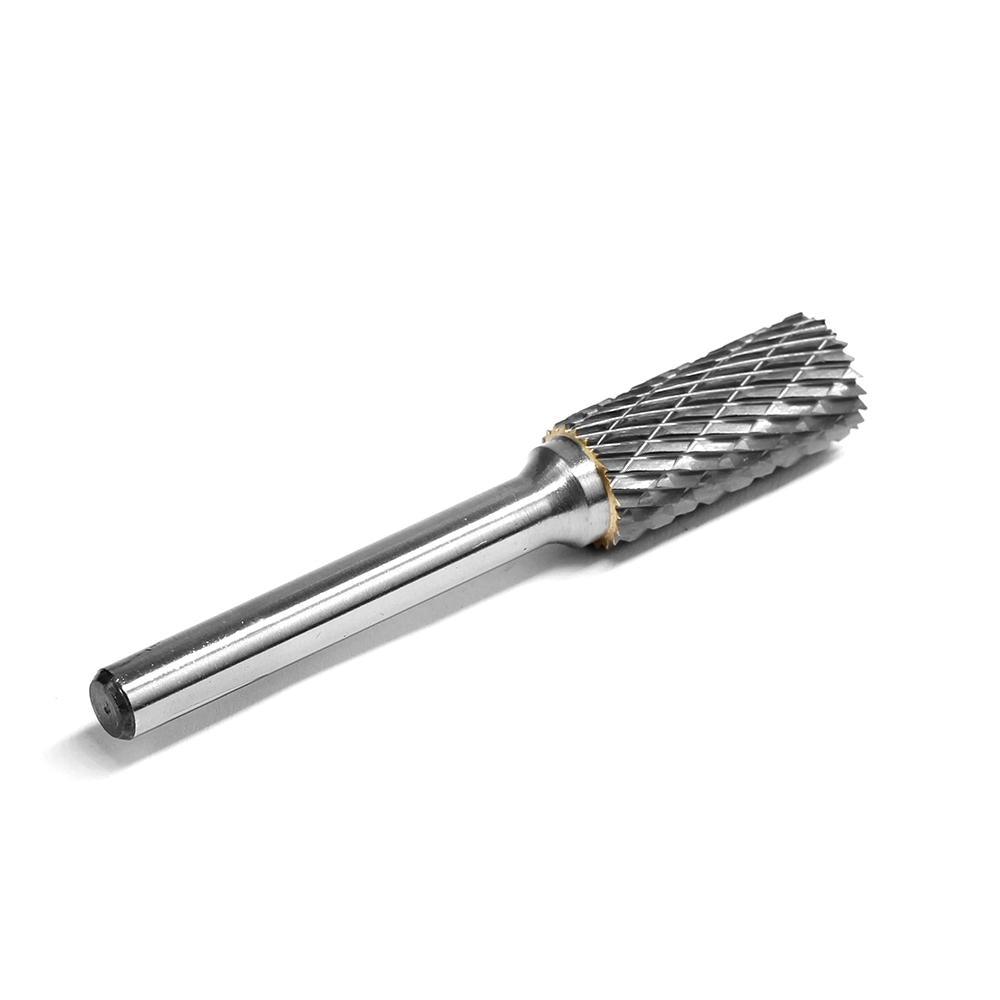 Carbide Burr B1125M06 Cylinderical End Cut OMNI Range Head D 11 x 25mm, 6mm Shank, 70mm Full Length - FindBuyTool