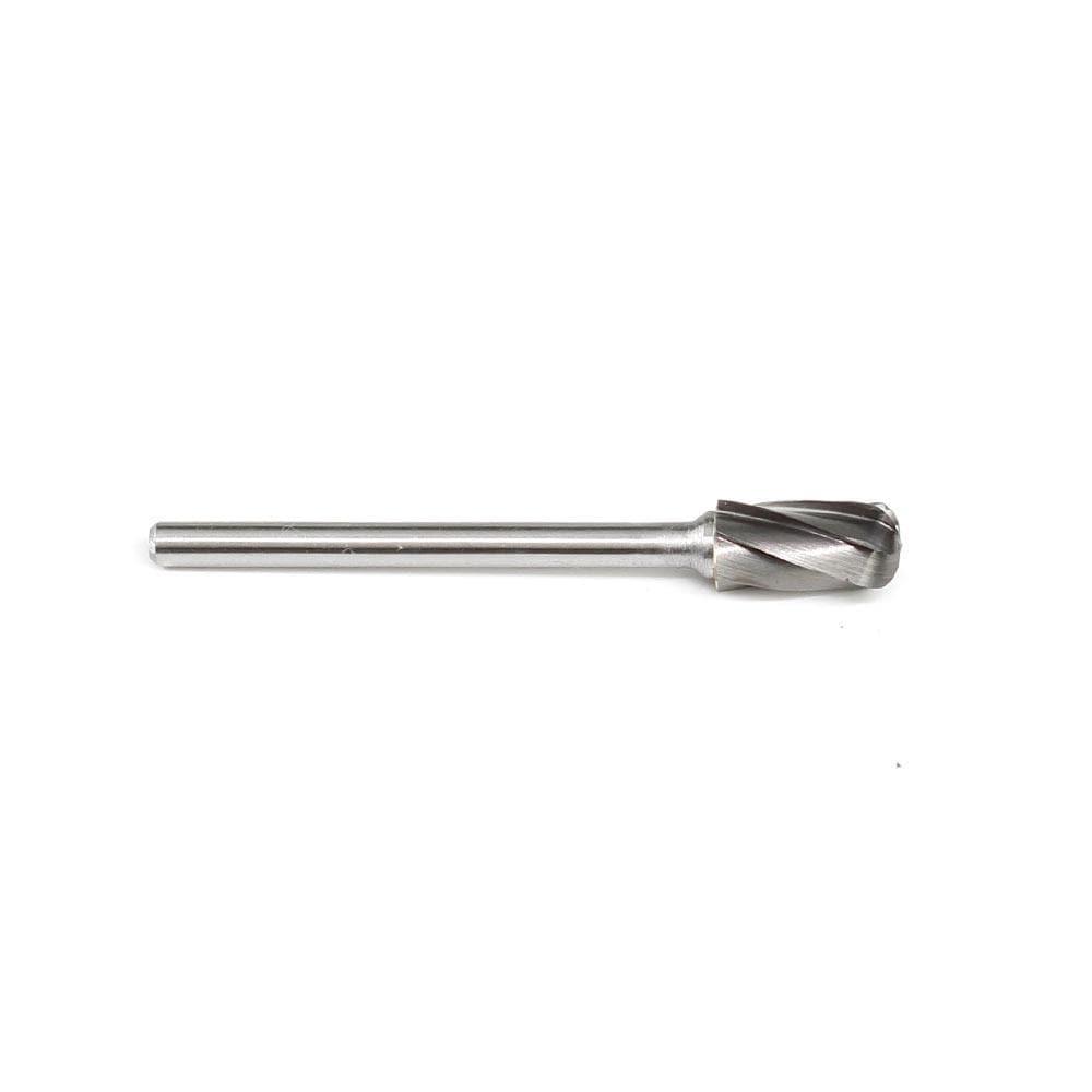 Carbide Cutter Cylinderical Ball Nose C0613NF(SC-51NF), 3mm(1/8in.) Shank - FindBuyTool