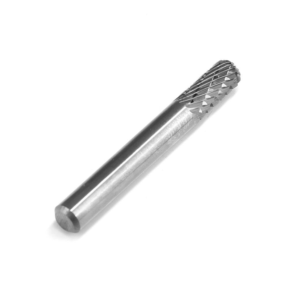 Carbide Burr C0616M06 Cylinderical Ball Nose OMNI Range Head D 6 x 16mm, 6mm Shank, 50mm Full Length - FindBuyTool