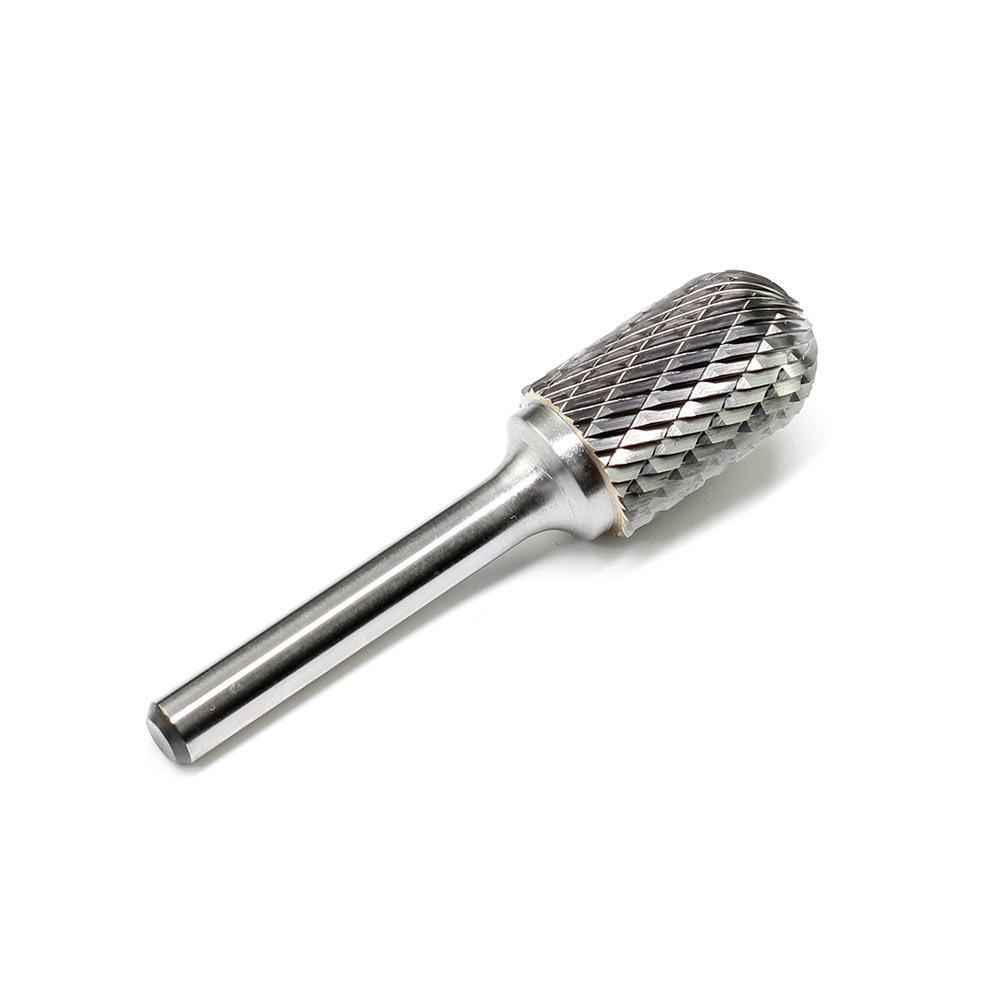 Carbide Burr C1625M06 Cylinderical Ball Nose OMNI Range Head D 16 x 25mm, 6mm Shank, 70mm Full Length - FindBuyTool