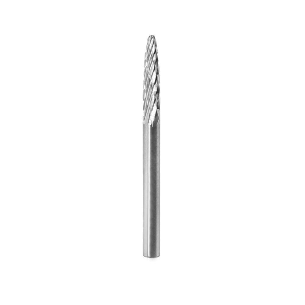 Carbide Cutter Tree Radius End F0316(SF-42), 3mm(1/8in.) Shank - FindBuyTool