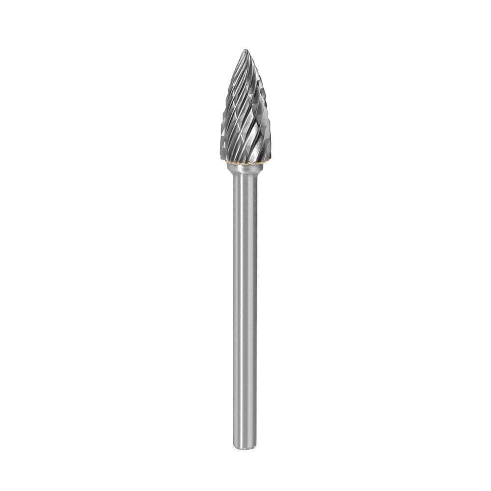 Carbide Cutter Point Tree Shape G0613(SG-51), 3mm(1/8in.) Shank - FindBuyTool