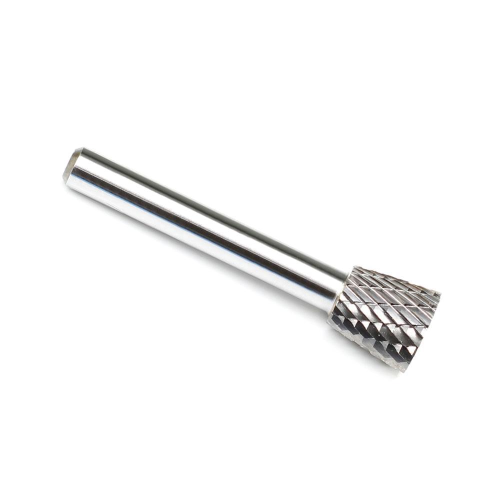 Carbide Burr N1212M06 Inverted Cone OMNI Range Head D 12 x 12mm, 6mm Shank, 57mm Full Length - FindBuyTool