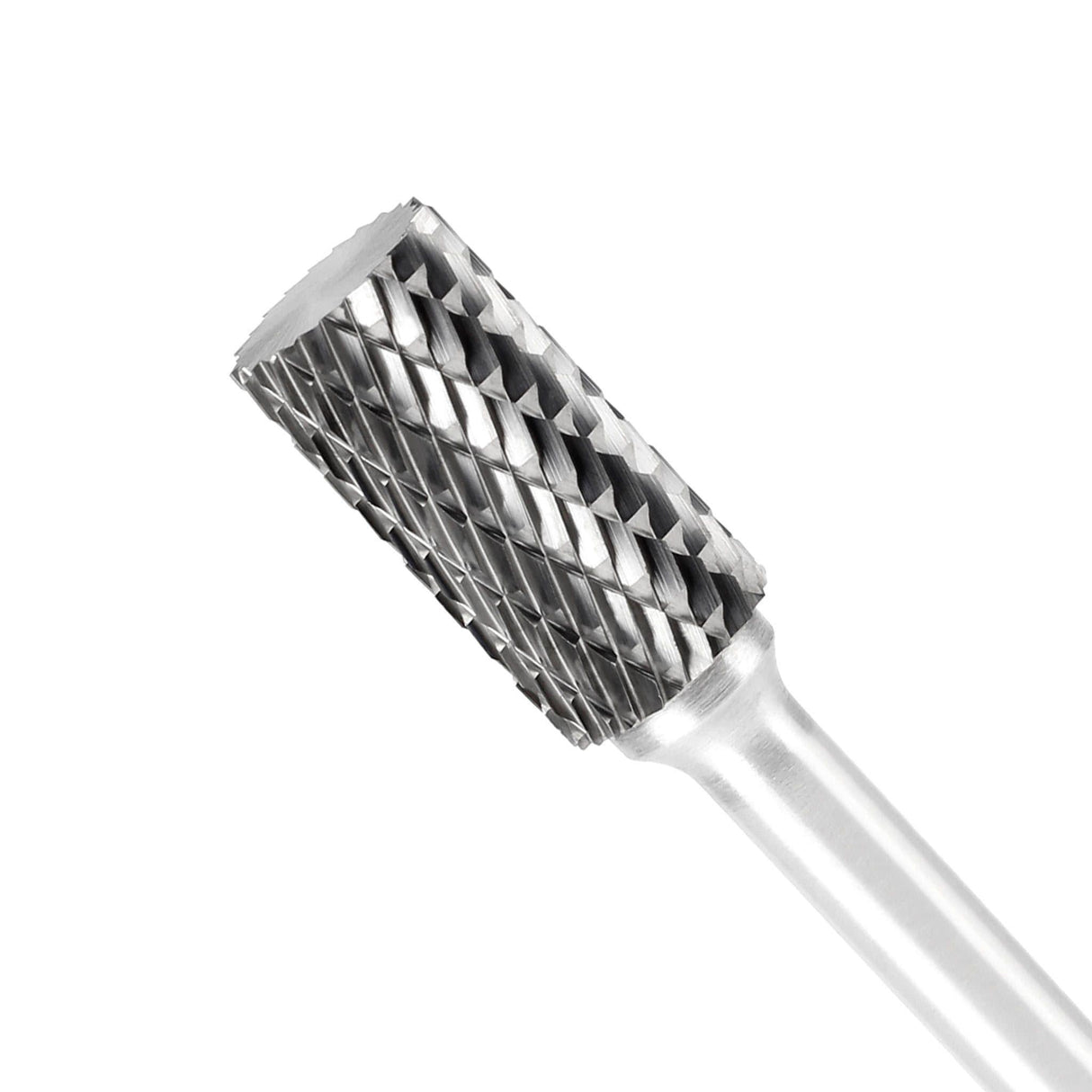 Carbide Burr SA-5 Cylinderical Plan End OMNI Range Head D 1/2 x 1L ,1/4 Shank, 2-3/4 Inch Full Length - FindBuyTool