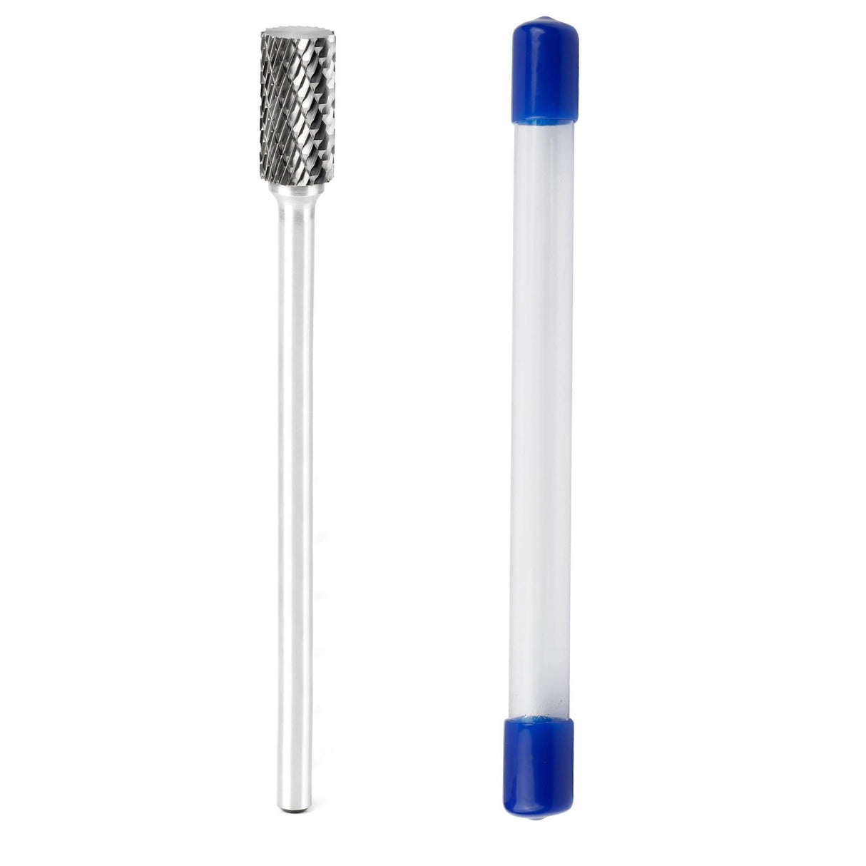 Carbide Burr SA-5L6 Cylinderical Plan End OMNI Range Head D 1/2 x 1L ,1/4 Shank, 6 Inch Full Length - FindBuyTool